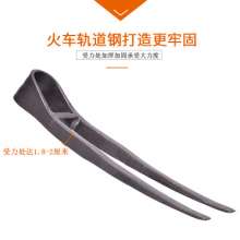 轨道钢二齿锄农用松土二齿钉耙农具种菜工具翻地挖地开荒锄头