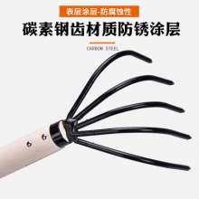 五爪耙子挖海鲜耙子沙滩掏海鲜耙园艺收集落叶小耙子园艺工具