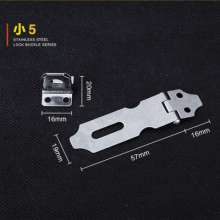 Stainless steel padlock lock card. Padlock. Lock. Lock. Thickened anti-theft luggage accessories. Small sling. Buckle. Stainless steel lock