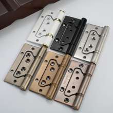 Stainless steel mother hinge. hinge. Thickened wooden door hinge mute silencer bearing hinge 4 inch / 5 inch 2.5