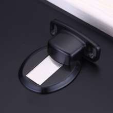 Zinc alloy suction. The door touched. The top of the door is free of punching and mute the door of the hotel. Door resistance. Thickened door stop. Semicircular door