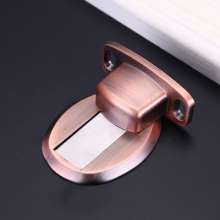 Zinc alloy suction. The door touched. The top of the door is free of punching and mute the door of the hotel. Door resistance. Thickened door stop. Semicircular door