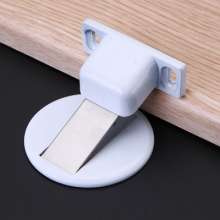 New zinc alloy suction. Sucking. The door touched. Ground-mounted punch-free plastic strong magnetic anti-collision stealth door touch. Door Stopper