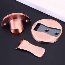 Positive 304 stainless steel suction door touch Ground-mounted punch-free plastic strong magnetic anti-collision stealth door touch door