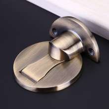 Positive 304 stainless steel suction door touch Ground-mounted punch-free plastic strong magnetic anti-collision stealth door touch door