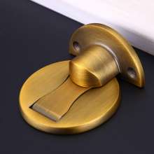 Positive 304 stainless steel suction door touch Ground-mounted punch-free plastic strong magnetic anti-collision stealth door touch door