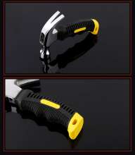 Mini claw hammer car multi-function hammer hammer escape hammer Household non-slip bag plastic claw hammer