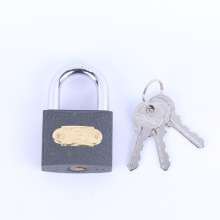 Cedar ring thick gray padlock wholesale letter box drawer power meter box lock lock head single open anti-theft iron padlock