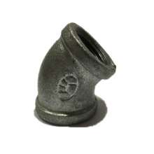 GB hot-dip galvanized elbow 45°. Elbow. Accessories galvanized fittings. Water pipe threaded joint inner teeth 45 degree curved galvanized fittings 4 points 6 points 1 inch -4 inches
