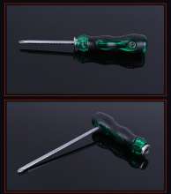 Luwei chrome vanadium alloy dual-purpose screwdriver Multi-function word cross magnetic manual screwdriver