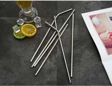 304 stainless steel straws food grade stainless steel straw color set coffee milk tea drink straw