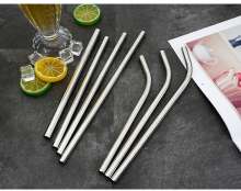 304 stainless steel straws food grade stainless steel straw color set coffee milk tea drink straw