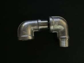 Stainless steel 201 pipe fittings 90° inner and outer teeth elbows. Elbow. Stainless steel elbow. Accessories Plumbing supplies. pipe connector . Internal and external conversion