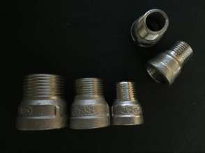 Stainless steel 201 pipe fittings. Direct. Direct inside and outside. Water pipe inside the wire to the outer wire connection straight through 4 points 6 points 1 inch inside and outside straight