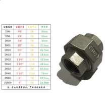 The stainless steel pipe fittings reach the standard 304. Live. Water pipe quick connector. Internal thread articulator