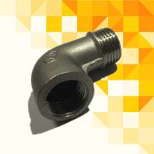 Stainless steel pipe fittings up to 304 internal and external teeth elbows. Elbows. 90 degree wire bending. Internal thread to external thread elbow. 4 points, 6 points, 1 inch elbow
