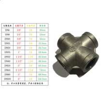 Stainless steel pipe fittings up to standard 304. Four forks. Inner teeth four-way. Water pipe internal thread four forks. Four forks 1 minute - 4 inch four links