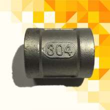 Stainless steel pipe fittings up to standard 304 straight. Internal thread straight pipe joints external. Direct head 4 minutes - 4 inches