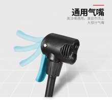 Multifunctional portable mountain bike Inflator Aluminum alloy household with pressure gauge Inflatable tube