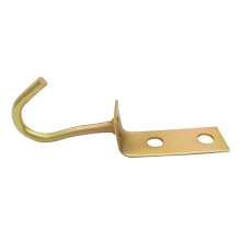 Iron metal hook straight hook ceiling fan sandbag metal hook plating color household fixed grab hook hook G