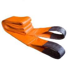 10T large tonnage lifting sling, flexible flat wearable customizable color polyester sling, wear sling, polyester sling, lifting tool