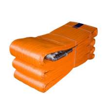 20 tons large tonnage custom lifting sling, flat color, sling two buckles, lifting tools, large cargo sling