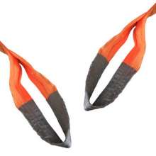 20 tons large tonnage custom lifting sling, flat color, sling two buckles, lifting tools, large cargo sling