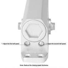 Fire doors Door closers Household Hydraulic door closers Fire door positioning Automatic door closers 55KG
