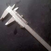 Science and education class four mechanical stainless steel vernier caliper direct caliper Student measurement tin vernier caliper