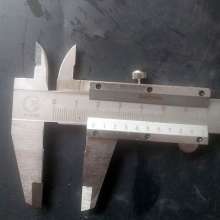 Science and education class four mechanical stainless steel vernier caliper direct caliper Student measurement tin vernier caliper
