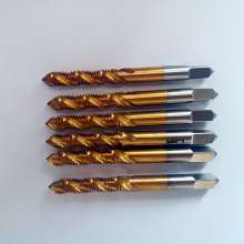 Stainless steel cobalt machine wire tapping tap taps Titanium spiral groove machine taps