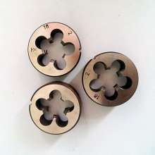 Fine threaded circular die Stainless steel metric external thread die Alloy tool steel round die