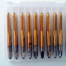 Stainless steel cobalt machine taps High speed steel coating machine taps 6542 titanium plated taps