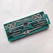 Metric tap and die dies 12 pieces set (small frame) set of complete set of wire tapping die set tap tap die set