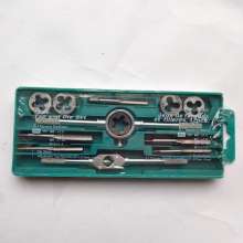 Metric tap and die dies 12 pieces set (small frame) set of complete set of wire tapping die set tap tap die set