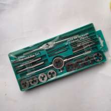 Metric tap and die dies 20 pieces set (small frame) set of complete set of wire tapping die set tap and die set