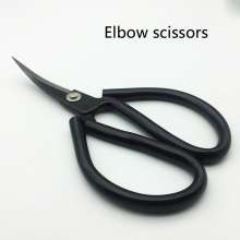 Elbow scissors Bend scissors Industrial bending scissors Elbow leather scissors Rubber trimming shears Scalp shear trimming scissors Large bending scissors Scissors