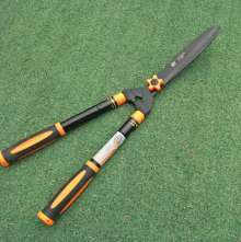 Wholesale double-color handle high-grade retractable handle lawn shears. Scissors. knife. Holly cut garden pruning shears. Gardening, pruning shears, hedge trimmer