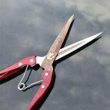 Manual wool shears. Manual shearing scissors for veterinary use. Rabbit hair scissors. Wool scissors. knife