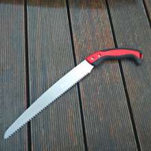 Shanteng 270 plastic handle hand saw. Saw. Three-sided grinding garden saw. Woodworking saw. Waist saw. Fruit tree saw