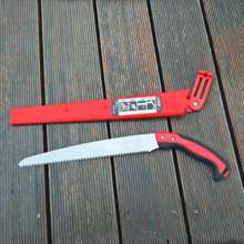 Shanteng 270 plastic handle hand saw. Saw. Three-sided grinding garden saw. Woodworking saw. Waist saw. Fruit tree saw