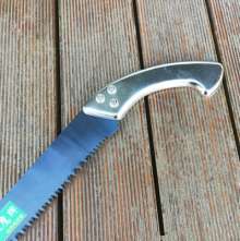 500 white steel saw saw woodworking hand saw. Saw. Fruit tree saw with wooden handle. Garden hand saw. Multi-function saw
