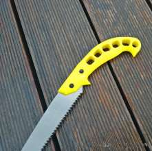 Enterprise Hong QHS250 small tooth garden saw. Saw. Plastic handle fruit tree saw. Woodworking hand saw pruning saw. Bent saw