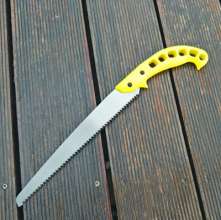 Enterprise Hong QHS250 small tooth garden saw. Saw. Plastic handle fruit tree saw. Woodworking hand saw pruning saw. Bent saw