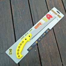 Enterprise Hong QHS250 small tooth garden saw. Saw. Plastic handle fruit tree saw. Woodworking hand saw pruning saw. Bent saw