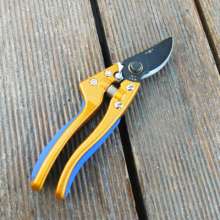 Shanteng 108T garden scissors. Pruning shears. 8 inch effort fruit cutting. Fruit tree thick branches cut. Gardening shears. scissors