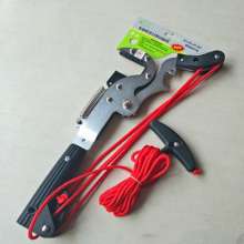 Four pulleys Big Mac high branch scissors. Bold nylon rope tree scissors. knife. St-007 high-altitude thick-cut scissors