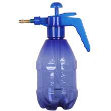 1.2L manual pressure watering can Gardening watering watering hand pressure watering can Household plastic transparent sprayer SX-579