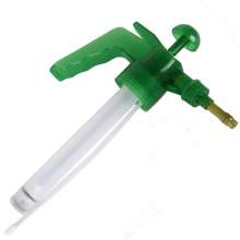 1.2L manual pressure watering can Gardening watering watering hand pressure watering can Household plastic transparent sprayer SX-579