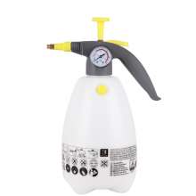 2L manual air pressure sprayer Gardening watering watering moisturizing plastic watering can with pressure gauge watering can SX-5077A-20